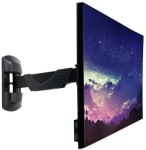 Lindy monitor wall mount 40713 - Fixed - black