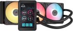 CORSAIR iCUE LINK TITAN 360 RX LCD AiO Liquid Cooling, 360 mm, RGB - Black