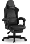 SENSE7 DEVON PU Gaming Chair, Black