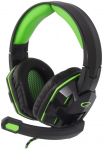 Esperanza EGH380 Head-band Black,Green