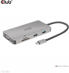 CLUB 3D USB Gen1 Type-C 9-in-1 hub