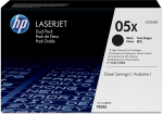 05X 2-pack High Yield Black Original LaserJet Toner Cartridges