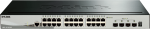 D-LINK 28-Port Smart Stack Switch 4x 10G