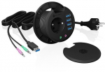 ICYBOX Table Hub 4x USB 3.0 Type-A