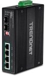 6-Port Industrial Gigabit PoE+ DIN-Rail Switch, 12 &ndash; 56 V