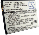 Samsung B500BE, B500BU aku 1400mAh analoog