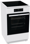 Gorenje | Cooker | GEIT5C60WPG | Hob type Induction | Oven type Electric | White | Width 50 cm | Grilling | Depth 59.4 c