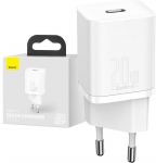 Baseus Super Si 20W Fast Charge 1C Charger - White
