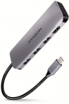 Axagon AXAGON HMC-HCR3A Hub 3x USB-A SD/microSD + HDMI
