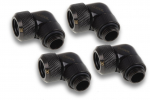 Alphacool Eiszapfen 13mm HardTube screw-on nozzle 90&deg; rotatable G1/4 for...
