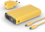 RealPower Powerbank PB-20000 Set gelb 20.000mAh