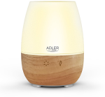 Adler | Ultrasonic Aroma Diffuser | AD 7967 | Ultrasonic | Suitable for rooms up to 25 m&sup2; | Brown/White