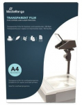MediaRange Over Head Projector Film A4 Dual Side Coated 100x