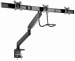 Gembird Mounting arm 3 monitors 17-27 6kg
