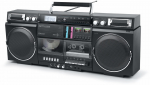 Muse | Ghetto Blasters | M-380 GB | AUX in | Bluetooth | Cassette deck | CD player | Black