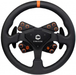 Simucube Tahko Steering Wheel, Round - 320 mm, Black