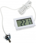 Lamptron TS708 Digital Thermometer, G1/4 inch connector - white