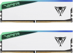 Patriot DDR5 Viper Elite 5 RGB 32GB/6000 (2x16GB) C30 White