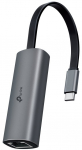 TP-LINK USB Type-C to 2.5 Gigabit Ethernet Network Adapter | UE310C | Ethernet LAN (RJ-45) ports 1 | MU-MiMO No | no PoE