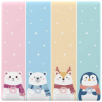 Decorative cover / cap for the T5 SONOFF Cartoon 4C touch switch.