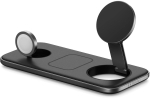 Satechi Qi2 Trio Smartwatch, Headphones, Smartphone Grey USB Wireless charging Indoor