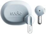 Sudio N3 Bluetooth On-ear Headphones with Mic, Misty Blue