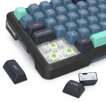 REDRAGON K724GBG-RGB-PRO Behemoth Keyboard USB/RF/BT Grey/Blue