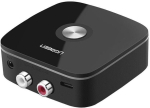 UGREEN CM106 BT5.1 adapter/receiver, 2x RCA/3.5mm, aptX HD, USB-C, black