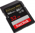Sandisk memory card SDHC 32GB Extreme Pro UHS-I V30