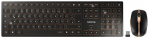 CHERRY DW 9100 SLIM keyboard black bronze DE-Layout Cherry SX
