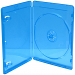 MediaRange BD-Leerh&uuml;lle Video Box 1 Fach blau mit 50 St&uuml;ck