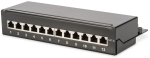 Digitus Desktop CAT 6A, Class EA patch panel, shielded, black