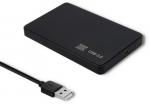 QOLTEC Ext. HDD Case HDD/SSD Black