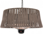 SUNRED | Heater | ARTIX M-HO BROWN, Corda Bright Hanging | Infrared | 1800 W | Brown | IP24