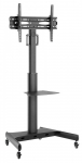 Techly Mobile TV stand, 32-65 inches, 35 kg, tiltable