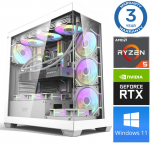 INTOP Ryzen 5 7500F 16GB DDR5 1TB SSD M.2 NVME+2TB RTX5070Ti 16GB WIN11