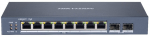 SWITCH POE HIKVISION DS-3E1510P-SI LinkVu