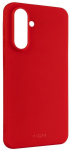 Fixed Story Back Cover for Samsung Galaxy A56 5G, Rubber, Red