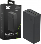 Greencell PowerPlay 30 - black power bank