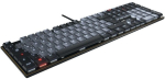 CHERRY KC 500 MX LP Mechanical Keyboard (Black, DE Layout, MX Low Profile 2.0 Ivory)