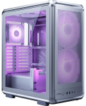 Cooler Master MasterFrame 500 Mesh ARGB E-ATX case TG silver