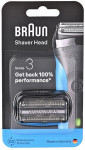 BRAUN Series replacement blades, black