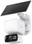TP-LINK | Tapo C615F KIT | Solar-Powered Floodlight Pan/Tilt Security Camera Kit | 3 MP | F/1.6 | H.264 | MicroSD Card U
