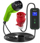 Qoltec Adjustable 2-in-1 Mobile EV Charger Type 2 11kW CEE 5-pin