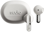 Sudio N3 Bluetooth wireless on-ear headphones, mic, Milky White