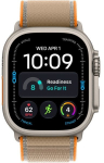 Apple Watch Ultra 4 (Titan Natur, 49 mm, Trail Loop Sand M/L, Cellular)