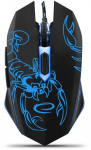 Esperanza WIRED FOR PLAYERS MOUSE 6D Optical USB MX203 SCORPIO BLUE
