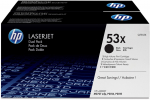 HP Toner 53X Q7553XD Schwarz Doppelpack je 7.000 Seiten