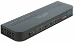 Delock HDMI KVM Switch 4K 60 Hz with USB 3.0 and Audio