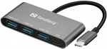 SANDBERG USB-C to 3 x USB 3.0 Converter
